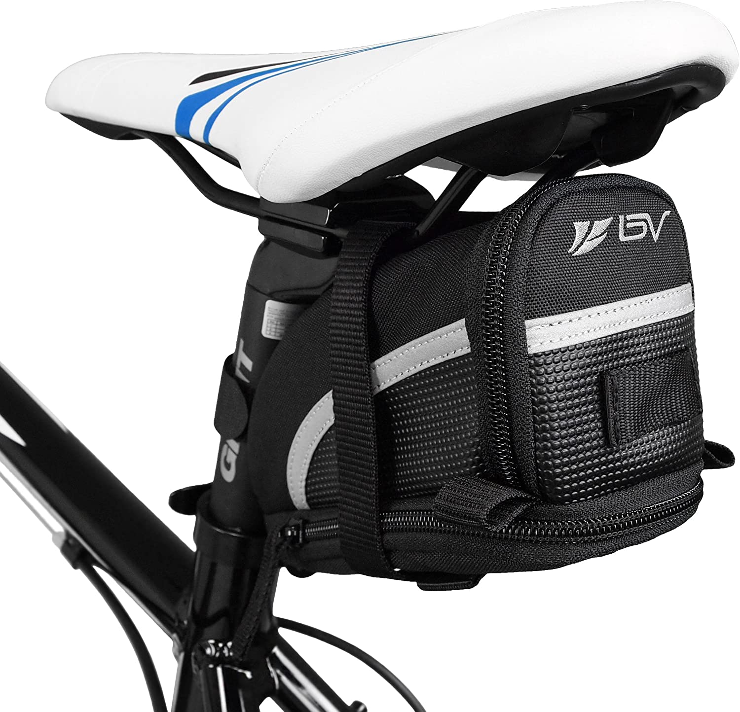 BV Bicycle Strap-On Bike Saddle Bag